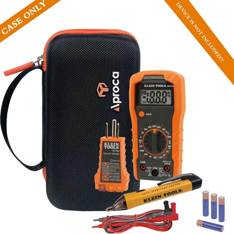Aproca Tools Case Compatible with Klein Tools 69149P / MM400 / MM300 Electrical Test Multimeter, Portable Storage Bag for Accessories - Image 5